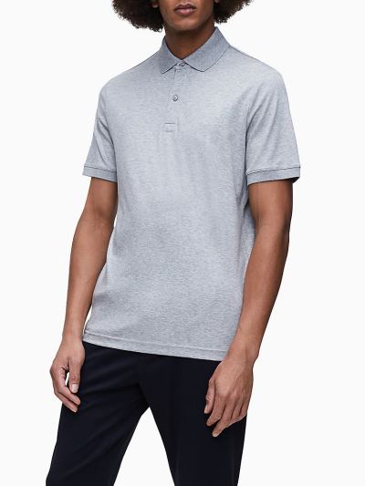 Calvin Klein Ruhák HU177598 | Calvin Klein Slim Férfi Pólóing Szürke